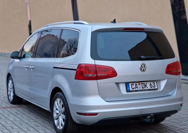 Volkswagen Sharan cena 43000 przebieg: 169000, rok produkcji 2010 z Żary małe 667